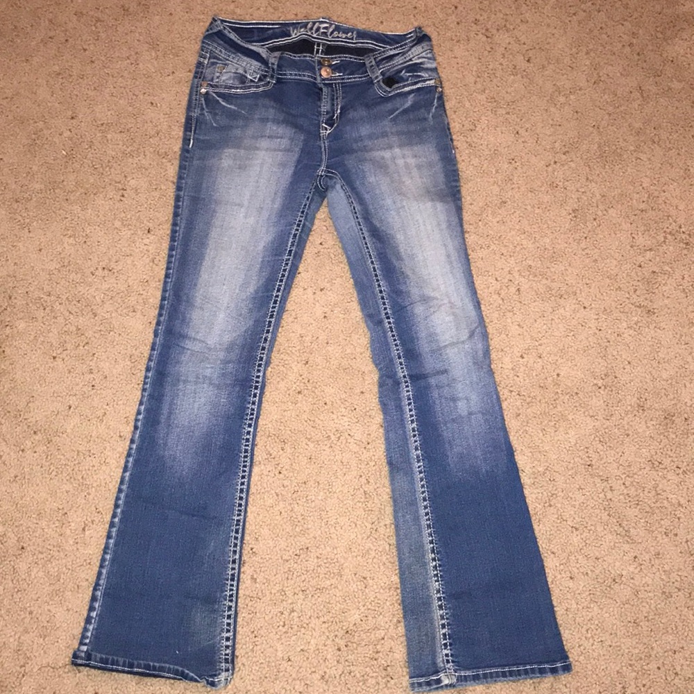 Boot cut jeans